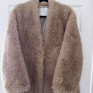 MANGO Faux fur coat